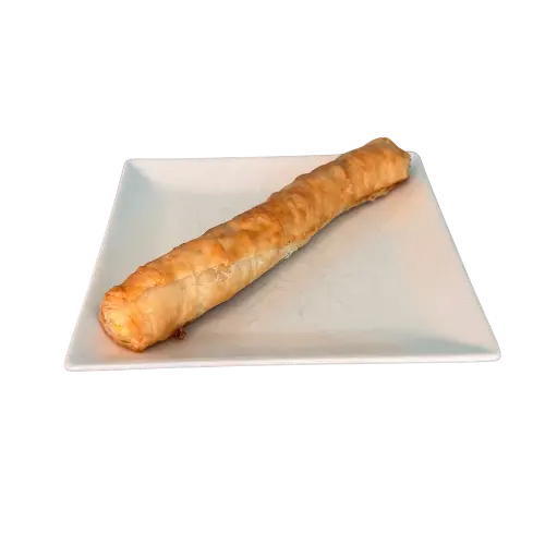 Masa filo relleno de queso feta